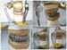 post-reprocessing CoCr structure - maxillary and mandibular fixed dental prosthetic bridge 